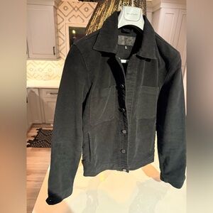 7 For All Mankind Men's Black Jacket